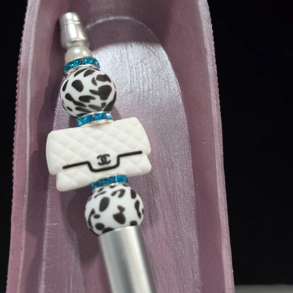 Pick-a-Pretty Pen w/Lux Fashion Inspired Bling Pens w/Ink Refill by PenGwensPosh - Picture 6 of 11